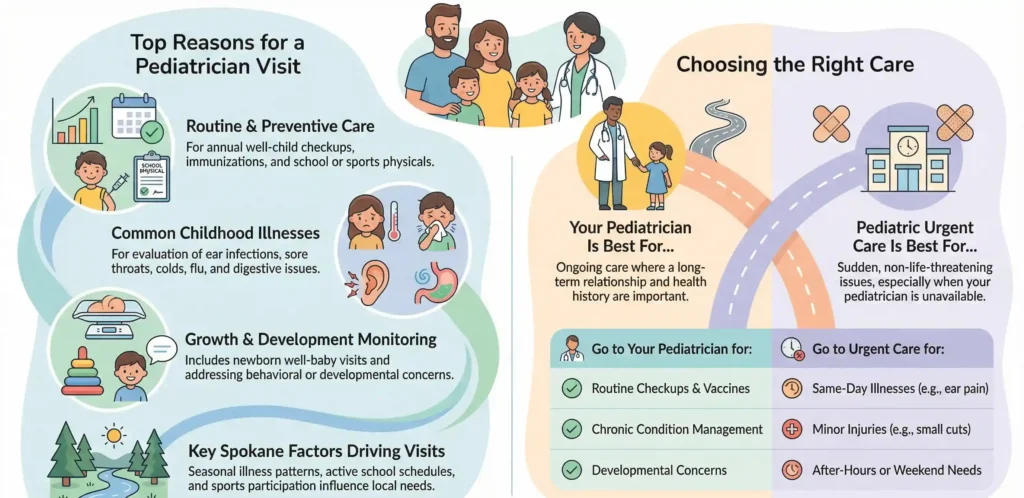 Visiting a Pediatrician